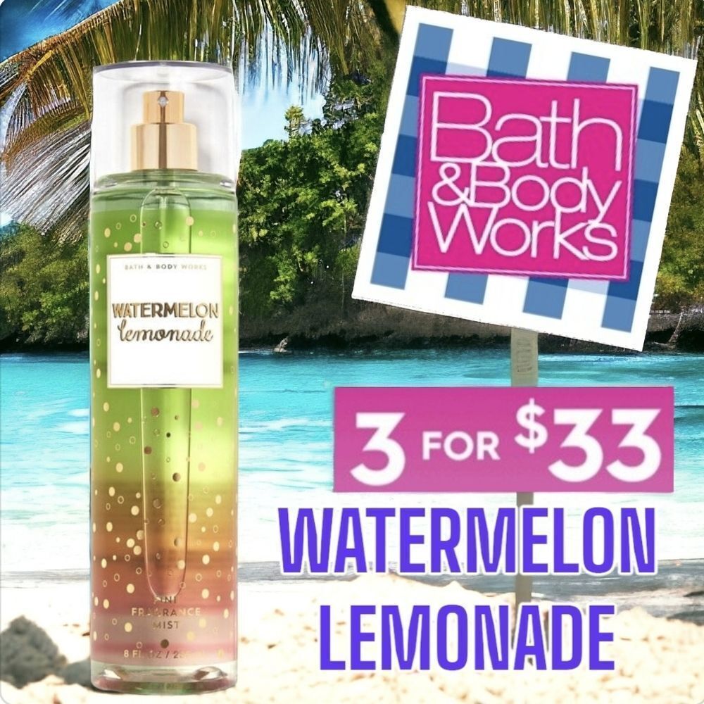 Bath & Body Works Watermelon Lemonade